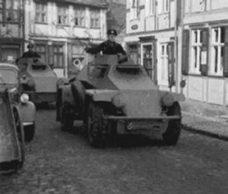 Sd.Kfz. 221 (MG) Leichte Panzersphwagen