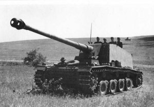 12.8 cm (Sf) L/61 VK3001(H) Pz (Sf) V