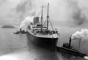 SS Deutschland Troop Ship